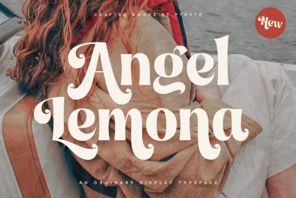 Angel Lemona: A Stylish Display Font for Creative Branding