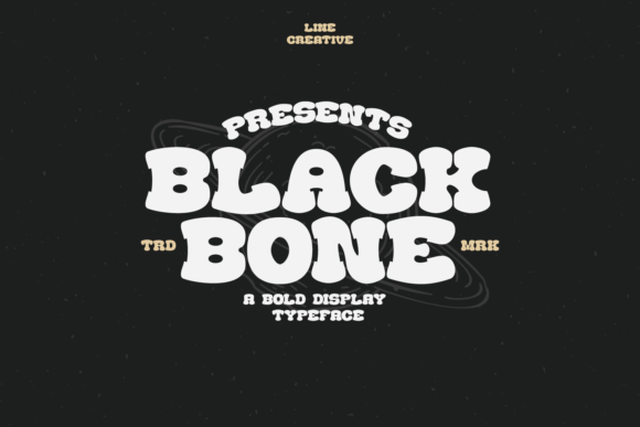Black Bone: A Retro Display Font for Playful Branding