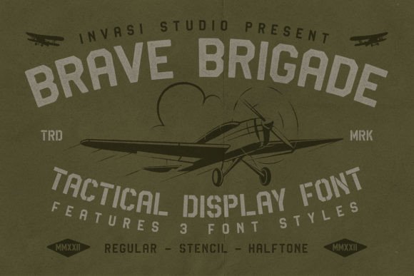 Brave Brigade Font for Handmade Creations