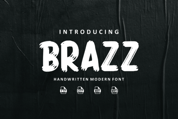 Brazz: A Modern Sans Serif Font for Bold Branding