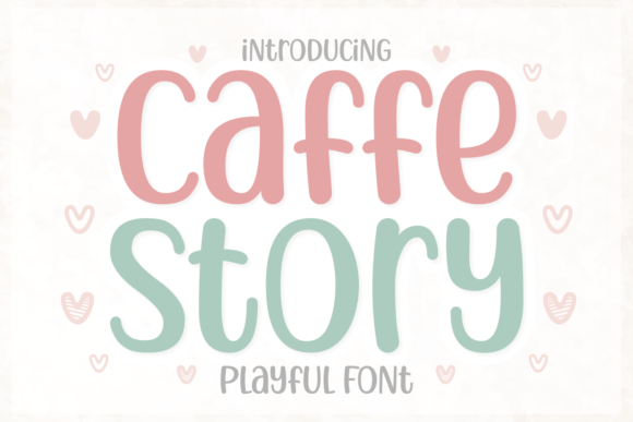 Caffe Story: The Playful Display Font for Vibrant Campaigns