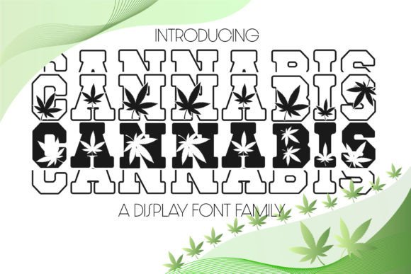 Cannabis Display Font for Trendy Digital Campaigns