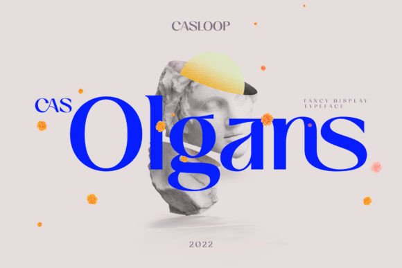 Cas Olgans: The Modern Display Font for Web Designers