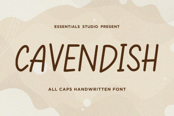 Cavendish Handwritten Font for Modern Web Design Projects