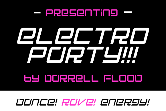Electro Party: The Electric Font for Bold Business Branding