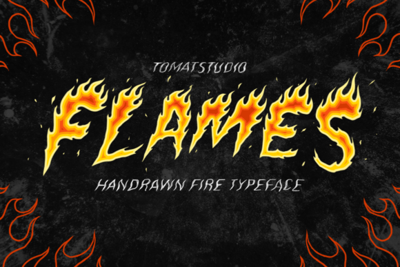 Flames Font for Professional Branding and Design