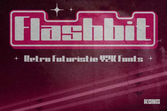 Flashbit: A Retro-Futurism Display Font for Modern Editorial Design