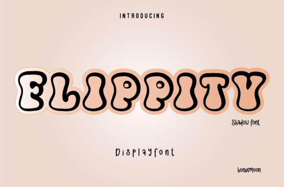 Flippity: A Playful Display Font for Creative Makers