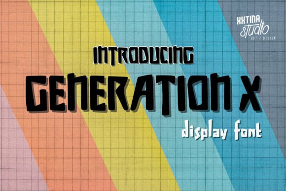 Generation X Font for Bold Visual Impact