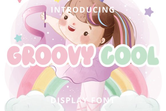 Groovy Cool: The Bold Display Font for Quirky Brand Identity