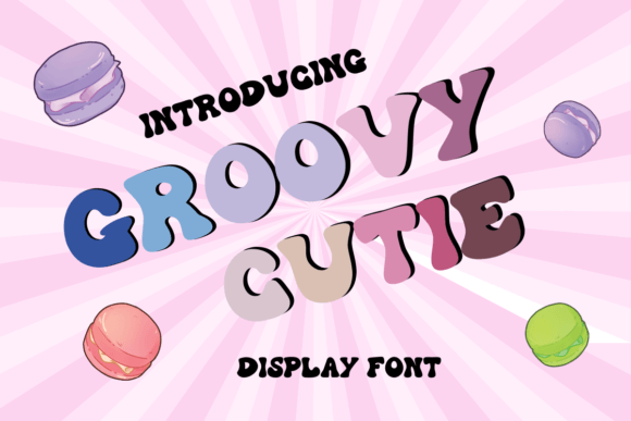 Groovy Cutie: A Playful Display Font for Creative Makers