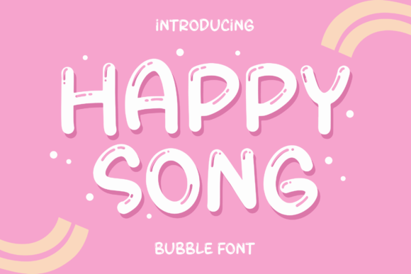 Happy Song: The Bubbly Display Font for Viral Campaigns