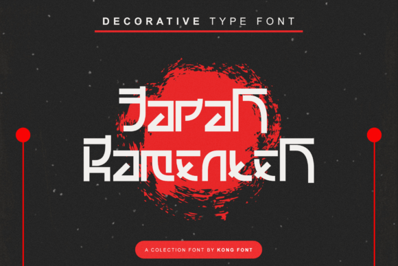 Japan Ramenten: The Modern Japanese-Inspired Display Font for Makers