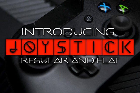 Joystick: A Modern Display Font for Bold Digital Designs