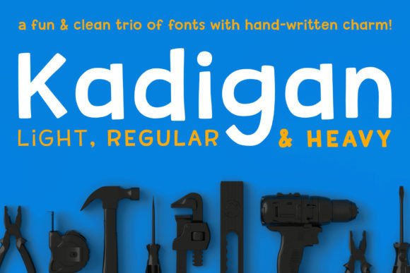 Kadigan Font for Modern Web Design