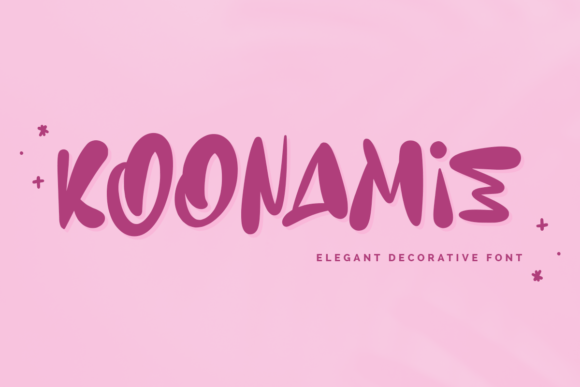 Koonamie: The Whimsical Display Font for Campaigns That Stand Out