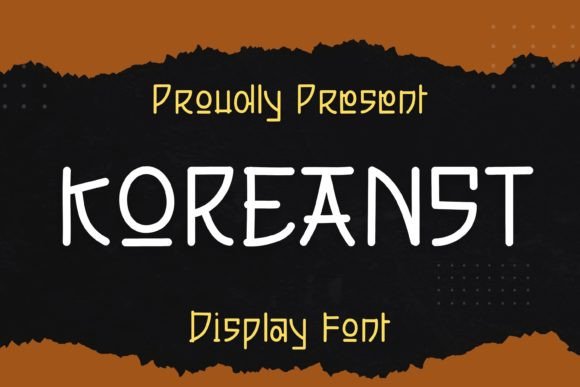 Koreanst: A Modern Font for Korean-Themed Branding