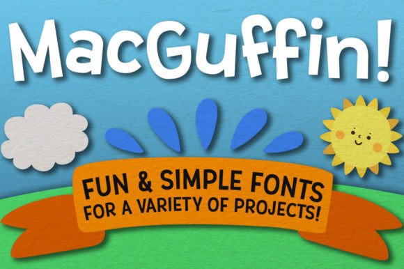 Macguffin Display Font for Web and Digital Design