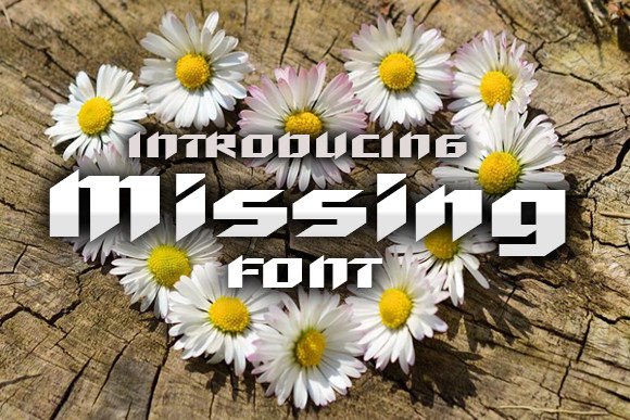 Missing Font for Bold and Sturdy Editorial Design