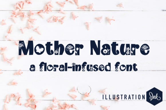 Mother Nature Display Font for Bold Visual Impact