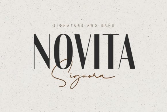 Novita Signora Duo: The Perfect Font for Modern Branding