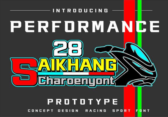 Performance Font for Bold Branding and Modern Business Identity