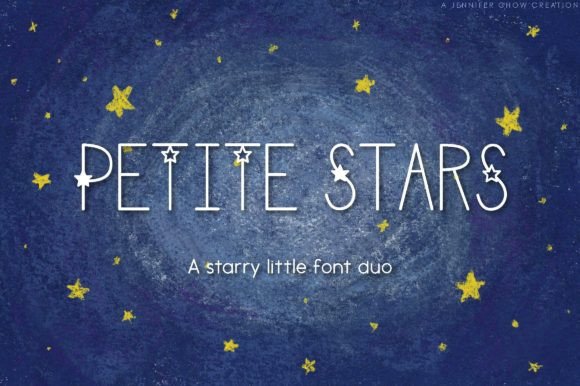 Petite Stars: The Playful Display Font for Kids' Campaigns