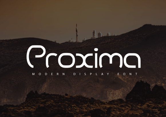 Proxima Font: A Modern Display Font for Designers