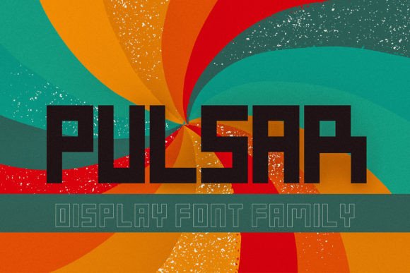 Pulsar: A Modern Display Font for Creative Projects