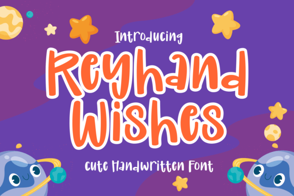 Reyhand Wishes: A Font That Elevates Branding with Playful Charm