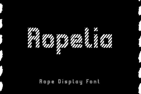 Ropelia Font for Modern Branding and Eye-Catching Design