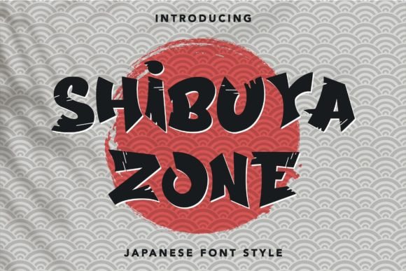 Shibuya Zone: A Handwritten Display Font for Editorial Design