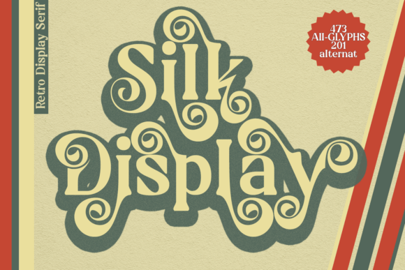 Silk Display: A Bold Serif Font for Editorial Impact