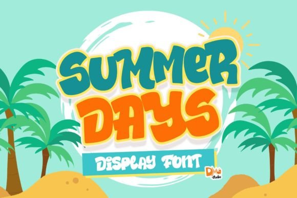 Summer Days: The Ultimate Bubbly Display Font for Joyful Projects