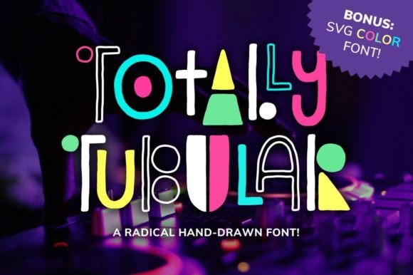 Totally Tubular: The Fun Retro Typeface for Bold Brand Identity