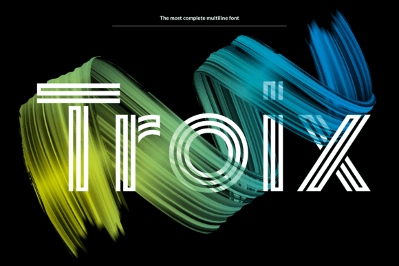 Troix: The Display Font That Elevates Your Brand Visuals