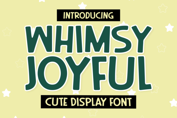 Whimsy Joyful: The Perfect Creative Font for Your Brand Identity